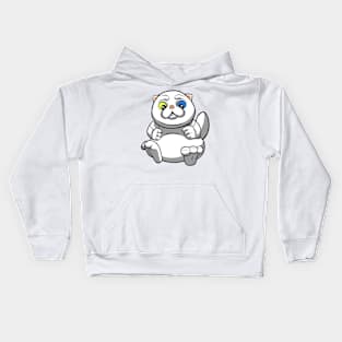 Cute Fat Cat Kids Hoodie